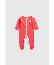 Load image into Gallery viewer, Mothercare Ladybird Baby Sleepsuits - 3 Pack
