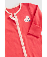 Load image into Gallery viewer, Mothercare Ladybird Baby Sleepsuits - 3 Pack
