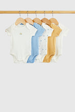 Load image into Gallery viewer, Mothercare Ditsy Floral Short-Sleeved Bodysuits - 5 Pack
