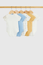 Load image into Gallery viewer, Mothercare Ditsy Floral Short-Sleeved Bodysuits - 5 Pack
