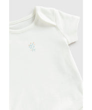 Load image into Gallery viewer, Mothercare Wild Flowers Short-Sleeved Bodysuits - 5 Pack
