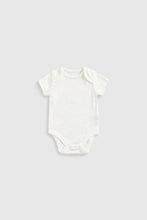 Load image into Gallery viewer, Mothercare Giraffe Short-Sleeved Bodysuits - 5 Pack
