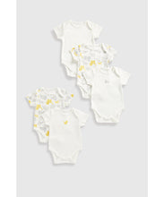 Load image into Gallery viewer, Mothercare Animals Short-Sleeved Bodysuits - 5 Pack
