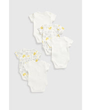 Load image into Gallery viewer, Mothercare Animals Short-Sleeved Bodysuits - 5 Pack
