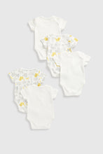 Load image into Gallery viewer, Mothercare Animals Short-Sleeved Bodysuits - 5 Pack
