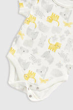 Load image into Gallery viewer, Mothercare Animals Short-Sleeved Bodysuits - 5 Pack
