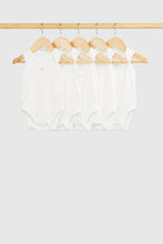 Load image into Gallery viewer, Mothercare Safari Faces Sleeveless Bodysuits - 5 Pack
