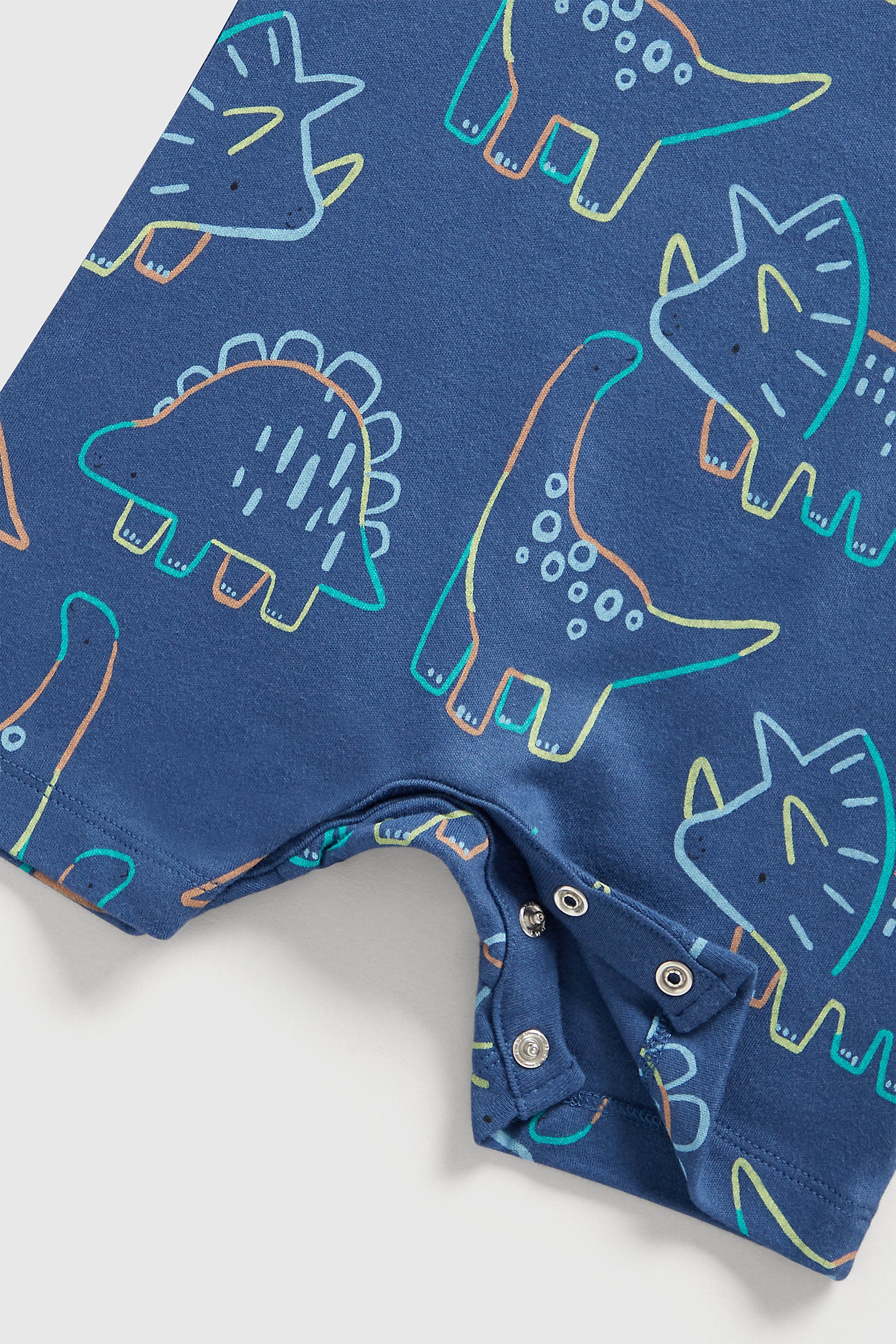 Mothercare Dinosaur Rompers - 2 Pack