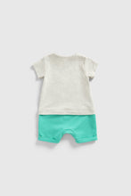 Load image into Gallery viewer, Mothercare Dinosaur Mock Romper
