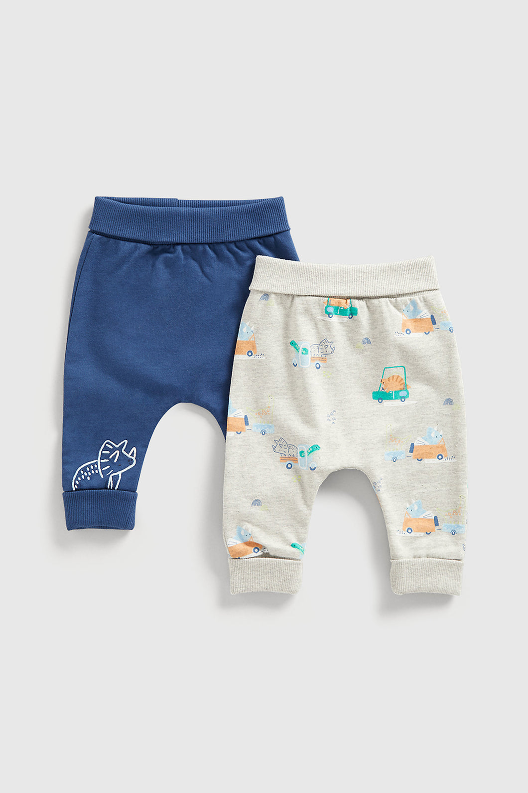 Mothercare Dinosaur Joggers - 2 Pack