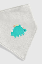 Load image into Gallery viewer, Mothercare Dinosaur Dribble Bibs - 3 Pack
