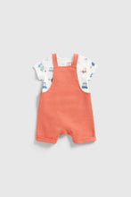 Load image into Gallery viewer, Mothercare Transport Bibshorts and Bodysuit Set
