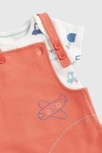 Load image into Gallery viewer, Mothercare Transport Bibshorts and Bodysuit Set
