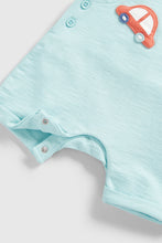 Load image into Gallery viewer, Mothercare Bibshorts and Bodysuit Outfit Set
