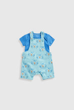 Load image into Gallery viewer, Mothercare Tiger Bibshorts And Bodysuit Set
