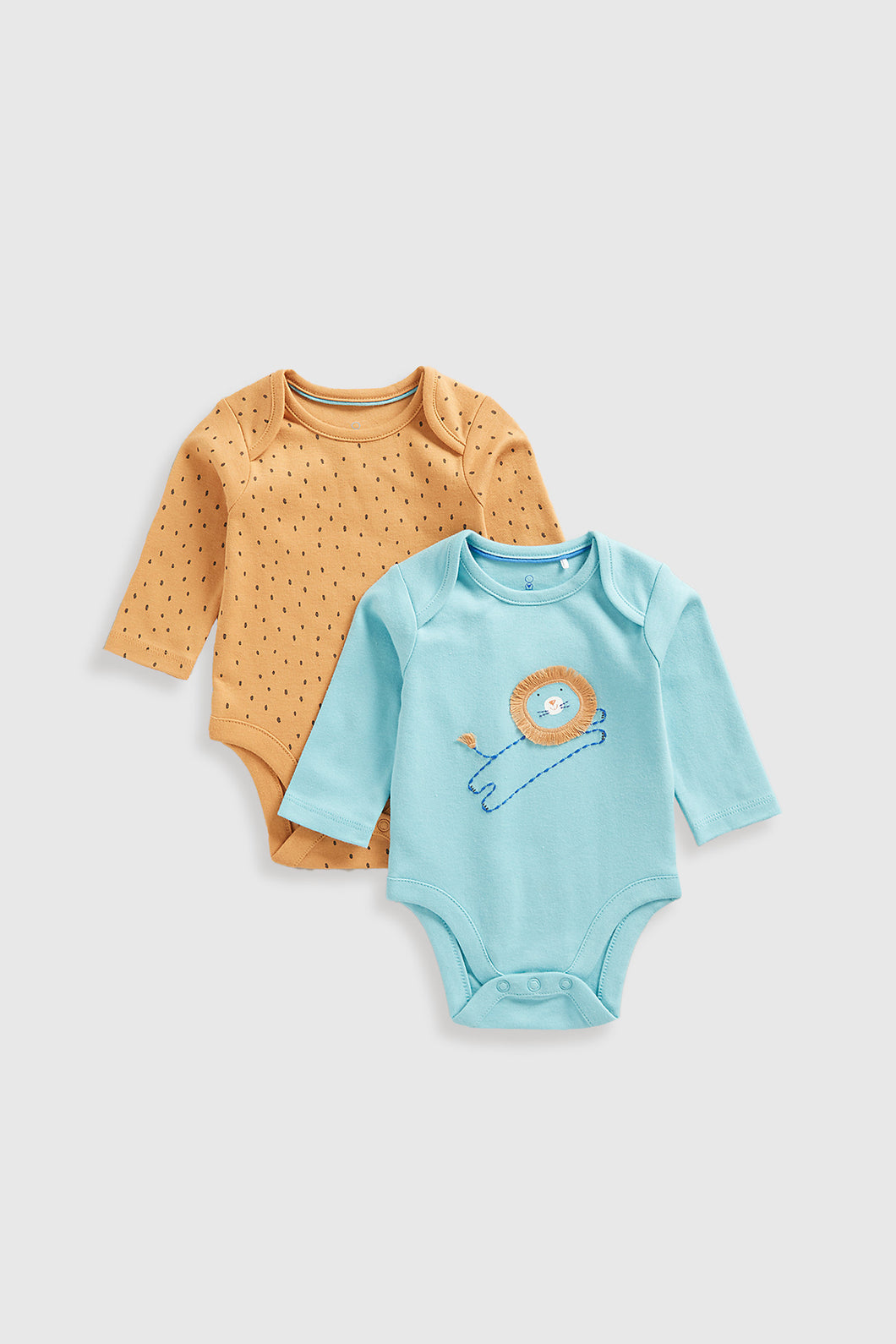 Mothercare Safari Bodysuits - 2 Pack