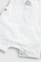 Load image into Gallery viewer, Mothercare My First Bibshorts, Bodysuit And Socks Set
