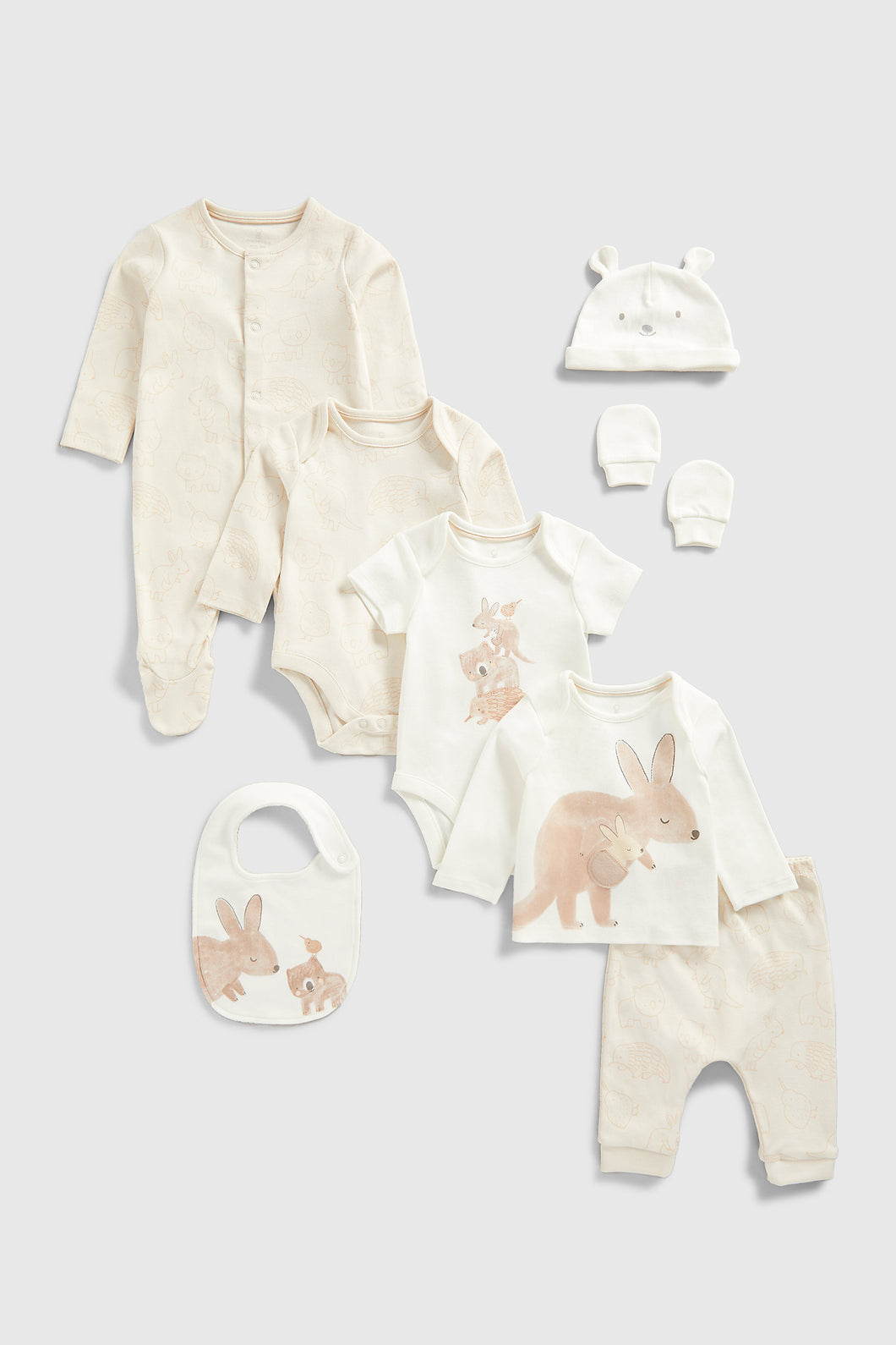Mothercare My First Kangaroo And Friends 8-Piece Set