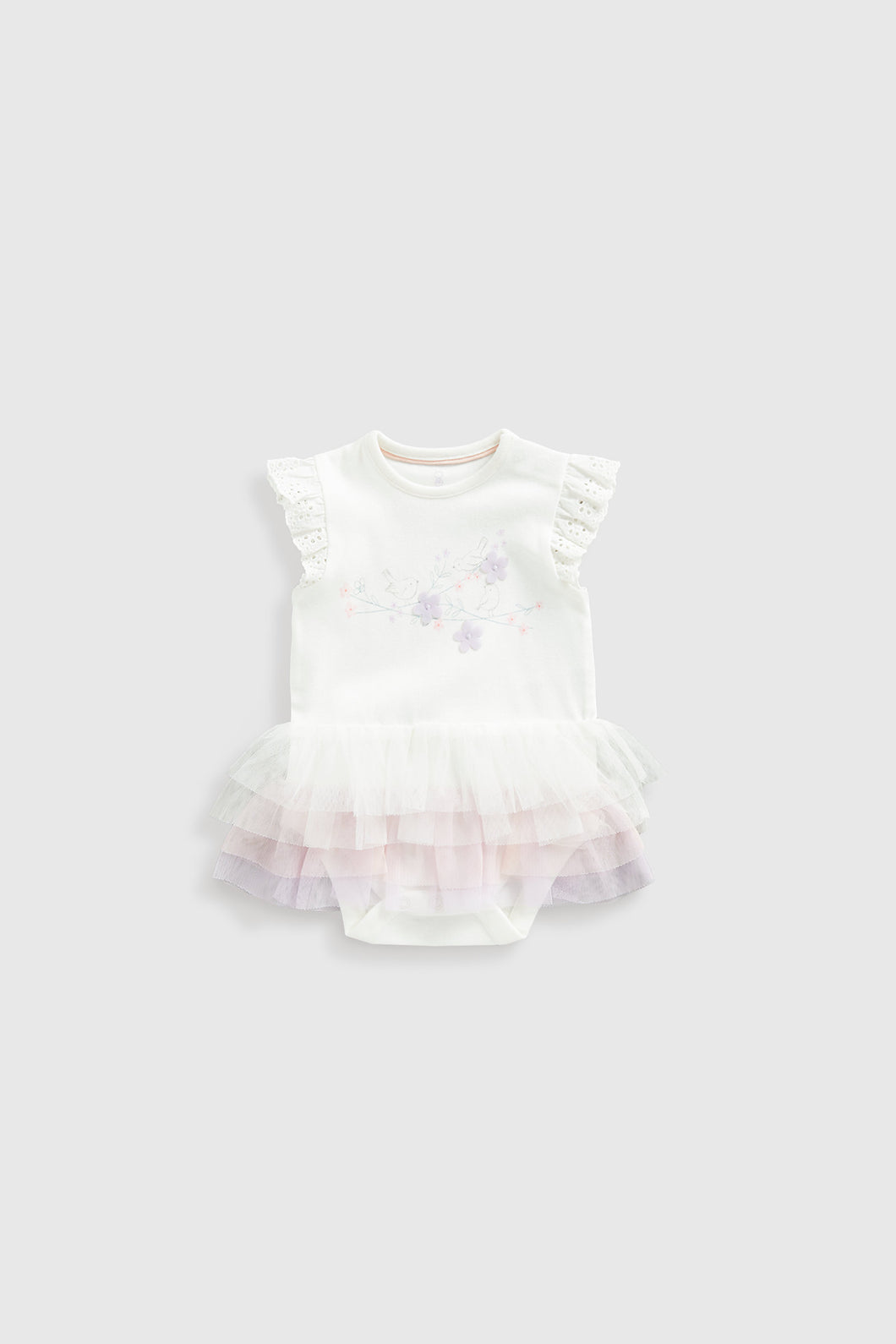 Mothercare Floral Bird Tutu Bodysuit