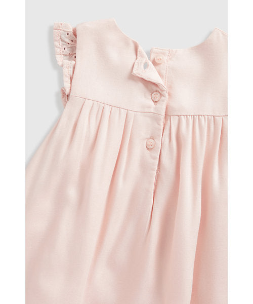Mothercare Woven Dress And Knickers Set