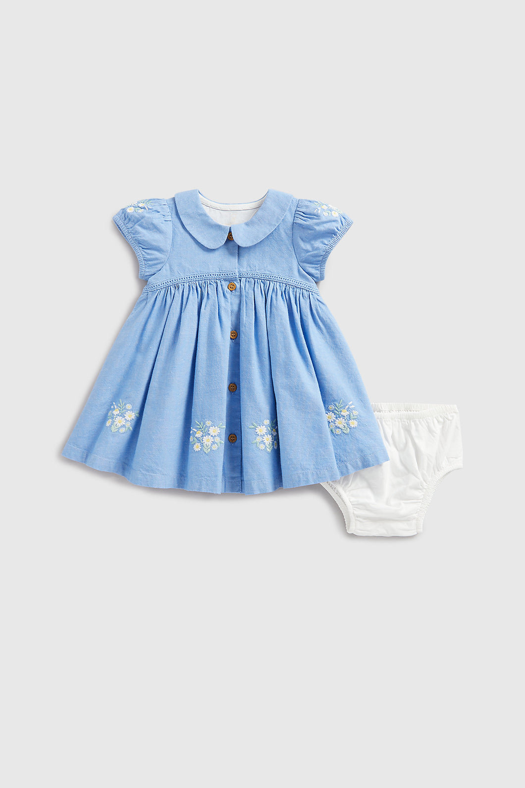 Mothercare Woven Dress with Knickers