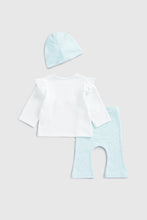 Load image into Gallery viewer, Mothercare Butterfly 3-Piece Baby Outfit Set
