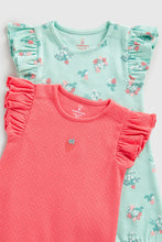 Load image into Gallery viewer, Mothercare Strawberry Rompers - 2 Pack
