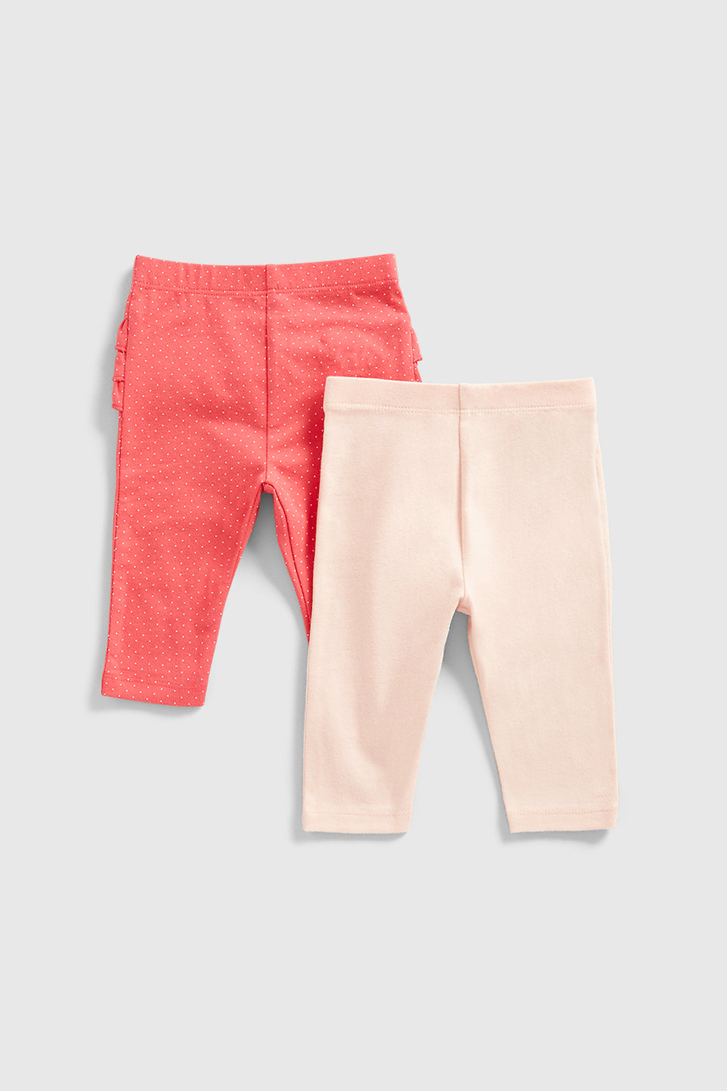 Mothercare Strawberry Frill Leggings - 2 Pack