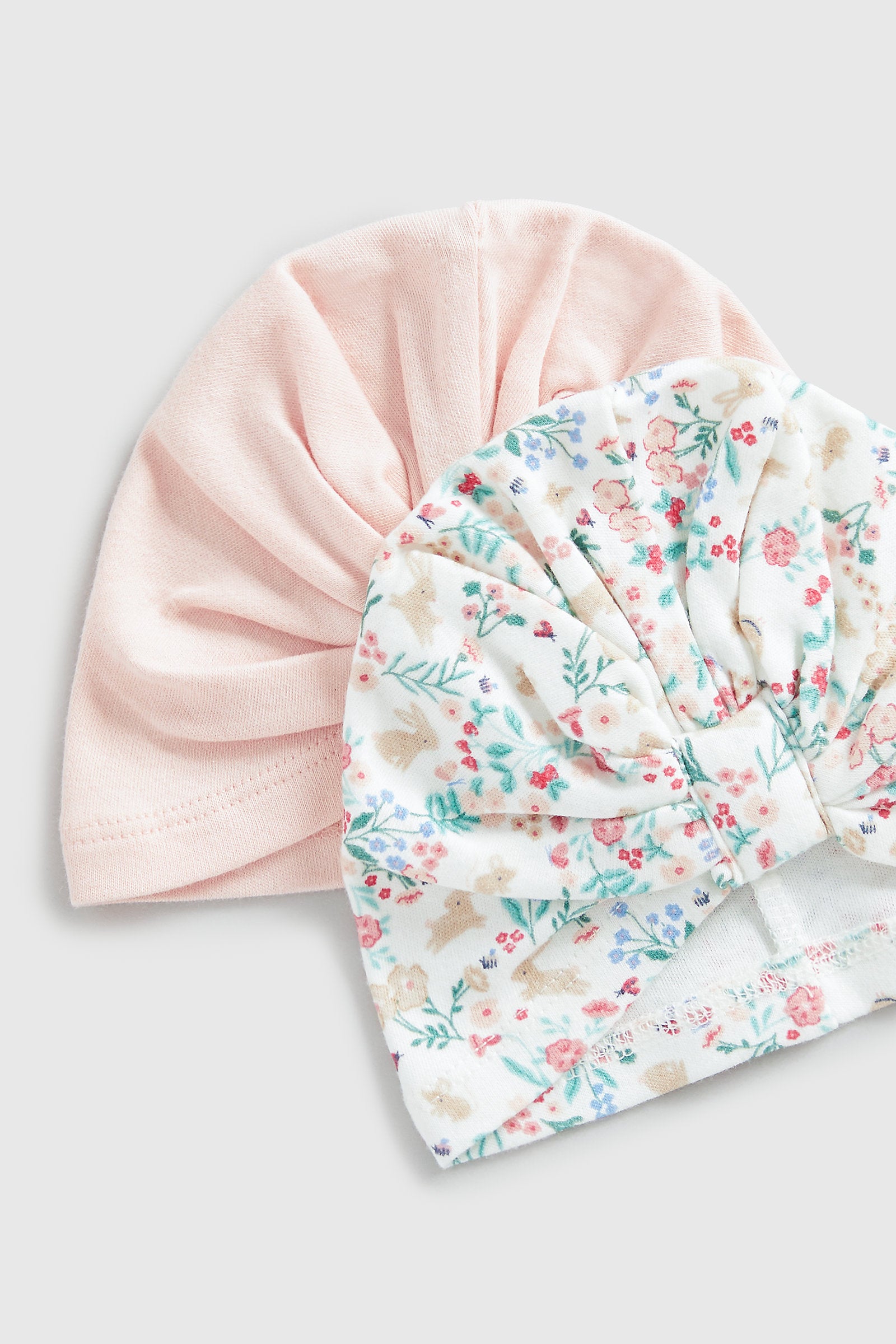 Mothercare In the Garden Baby Hats - 2 Pack