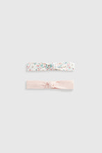 Load image into Gallery viewer, Mothercare Pink and Floral Headbands - 2 Pack
