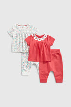 Load image into Gallery viewer, Mothercare T-Shirts and Joggers - 4 Piece
