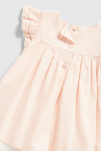 Load image into Gallery viewer, Mothercare Pink Butterfly Dress, Headband and Knickers Set
