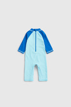 Load image into Gallery viewer, Mothercare Turtle Sunsafe Suit And Keppi Set Upf50+
