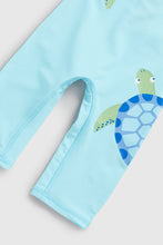 Load image into Gallery viewer, Mothercare Turtle Sunsafe Suit And Keppi Set Upf50+
