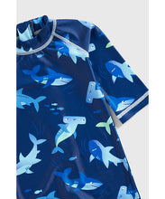 Load image into Gallery viewer, Mothercare Shark Sunsafe Suit Upf50+

