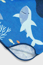 Load image into Gallery viewer, Mothercare Under The Sea Towelling Poncho
