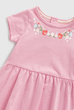 Load image into Gallery viewer, Mothercare Pink Floral Jersey Dresses - 2 Pack
