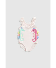 Load image into Gallery viewer, Mothercare Seahorse Swimsuit
