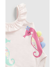 Load image into Gallery viewer, Mothercare Seahorse Swimsuit
