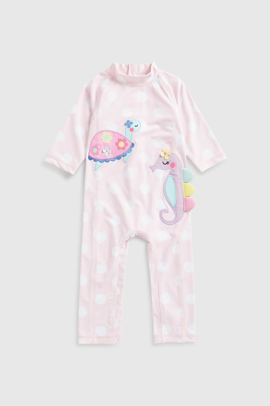 Mothercare Pink Sunsafe Suit UPF50+