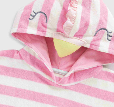 Mothercare Flamingo Hooded Towelling Poncho