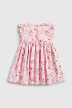 Load image into Gallery viewer, Mothercare Pink Floral Cotton Dress
