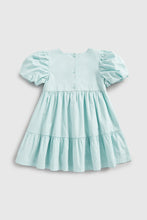 Load image into Gallery viewer, Mothercare Green Embroidered Dress
