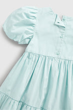 Load image into Gallery viewer, Mothercare Green Embroidered Dress
