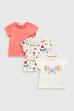 Load image into Gallery viewer, Mothercare Nature T-Shirts - 3 Pack
