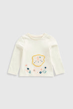 Load image into Gallery viewer, Mothercare Lion Long-Sleeved T-Shirt
