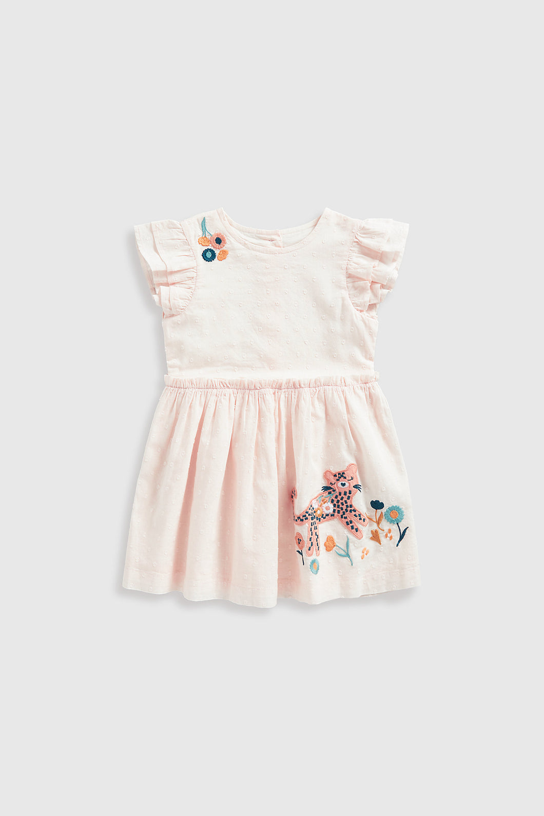Mothercare Dobby Leopard Dress