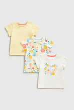 Load image into Gallery viewer, Mothercare Home Grown T-Shirts - 3 Pack
