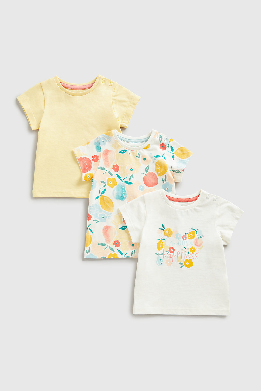 Mothercare Home Grown T-Shirts - 3 Pack