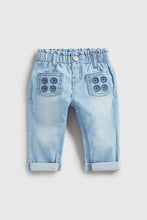 Load image into Gallery viewer, Mothercare Broderie Pocket Denim Jeans
